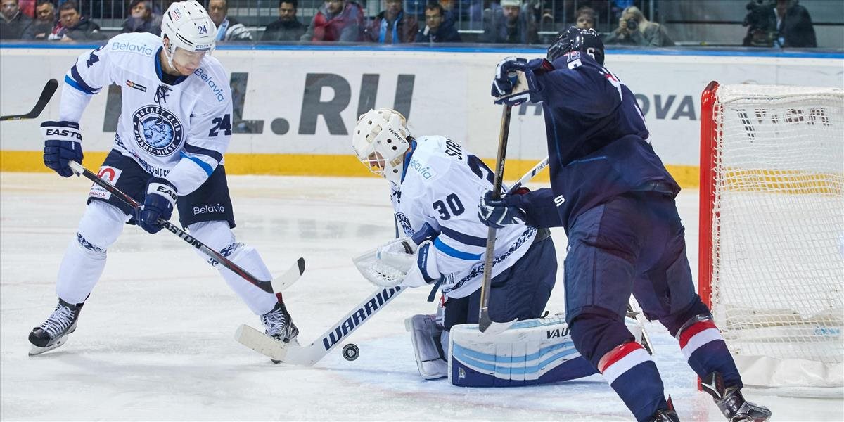 KHL:  Slovan nevyužil šancu, podľahol aj Dinamu Minsk