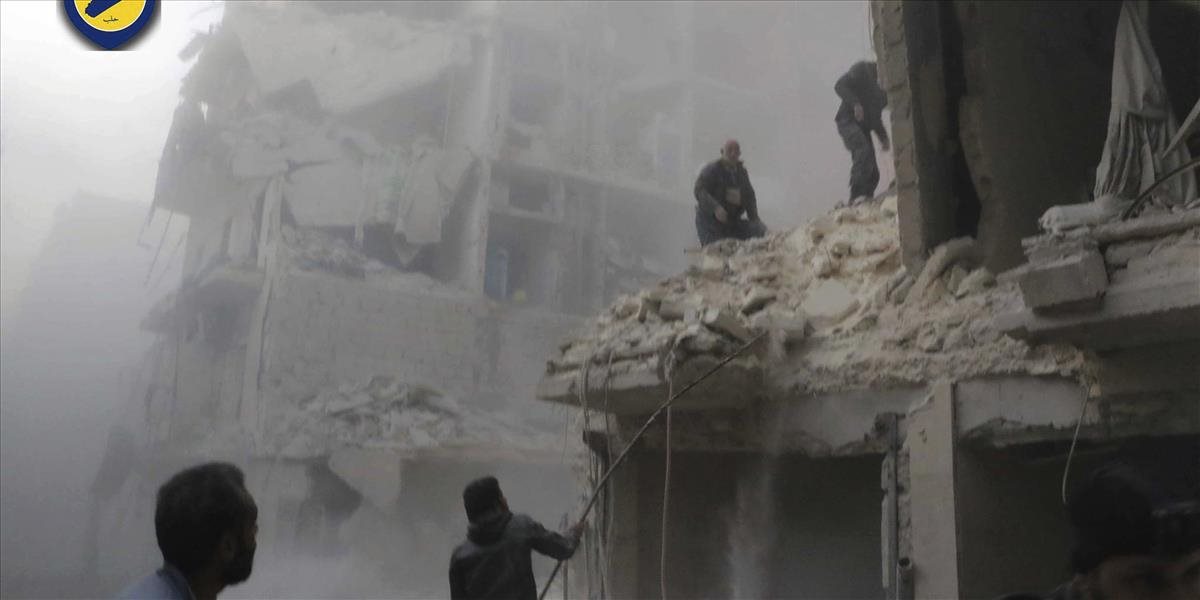 Pri náletoch sýrskeho režimu zahynula šesťčlenná rodina, tvrdí SOHR