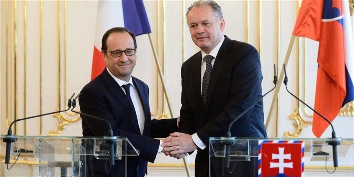Európe je treba vrátiť entuziazmus a mladým nádej, zhodli sa prezidenti Kiska a Hollande
