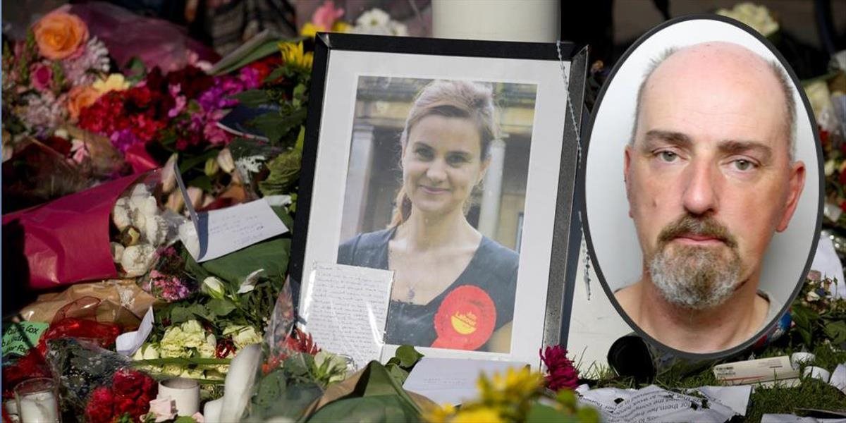 Ultrapravicový extrémista dostal za vraždu britskej poslankyne Coxovej doživotie