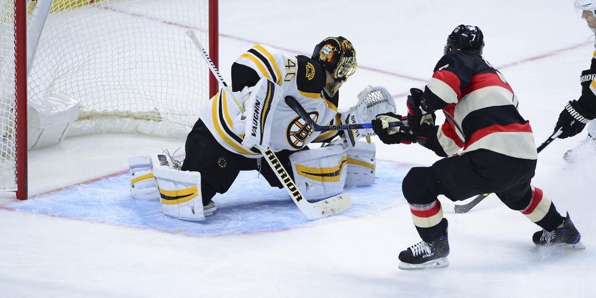 NHL: Boston bez Cháru prehral v Ottawe