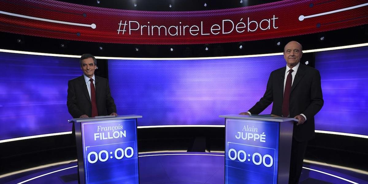 Dvaja finalisti primárok vo Francúzsku si zmerali sily: Fillona a Juppého rozdeľujú názory na zahraničnú politiku