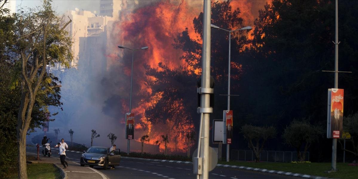Požiare zničli v židovskej osade v Predjordánsku najmenej 40 domov
