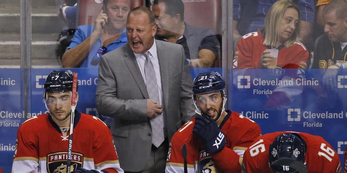 NHL: Florida prepustila trénera Gallanta