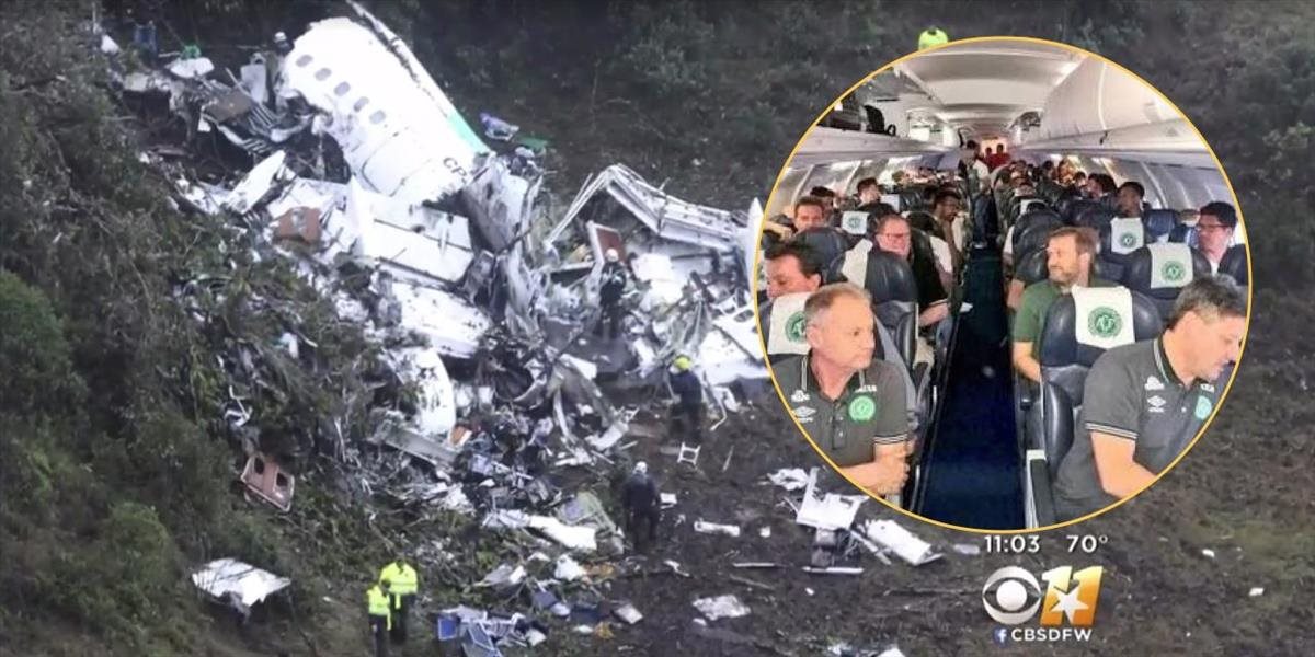 Zrútené lietadlo v Kolumbii má 71 obetí: Štyria ľudia na palubu nenastúpili