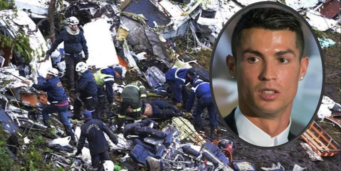 Ronaldo údajne ponúkol pozostalým obetí z brazílskeho lietadla 3 milióny eur