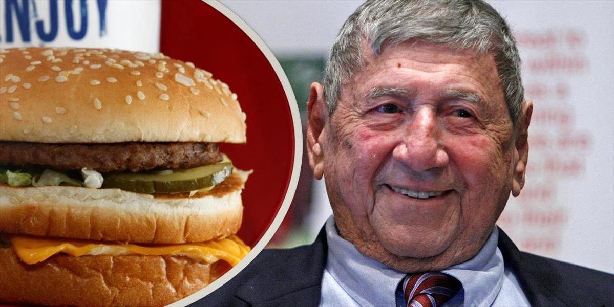 Zomrel tvorca hamburgeru Big Mac, ktorý vymyslel v roku 1967