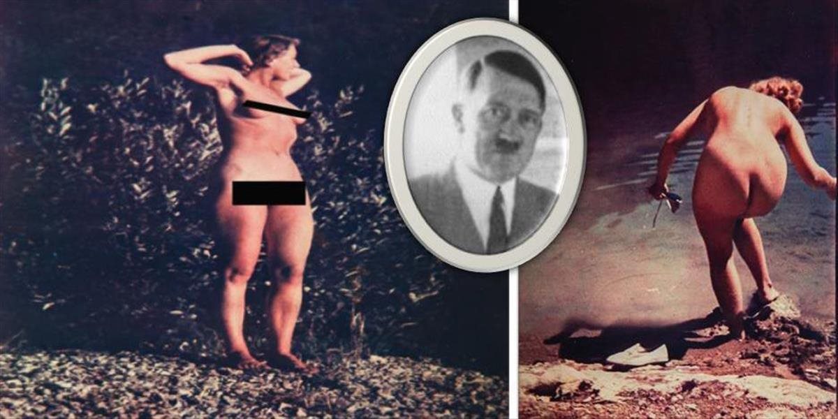 FOTO V podkroví sa našli staré fotky, Hitlerova milenka je na nich úplne nahá