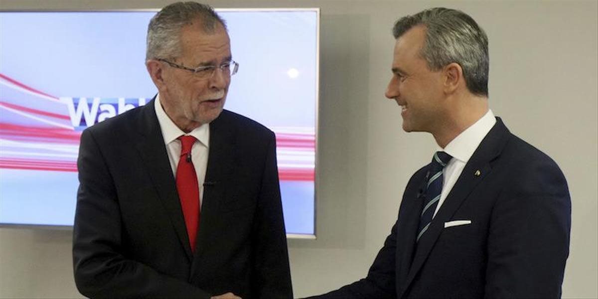 Kandidáti na rakúskeho prezidenta sa stretli v poslednom televíznom dueli