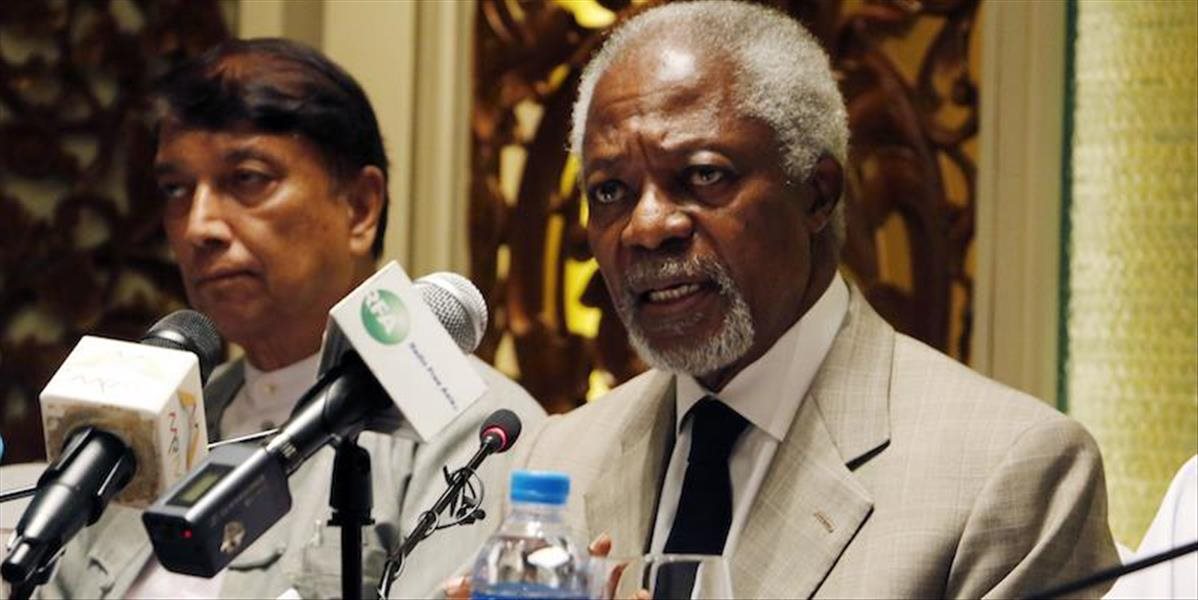 Kofi Annan prišel pomôcť s riešením situácie v Mjanmarsku