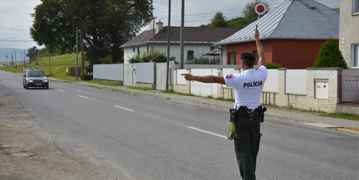 Policajti pri kontrole na území Prešovského kraja zistili za pol dňa 182 priestupkov