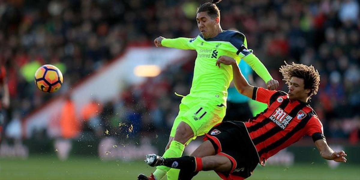Bournemouth senzačne otočil proti Liverpoolu,zrušil jeho sériu
