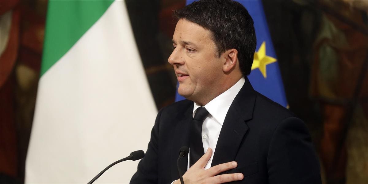 Ekonomický trh už absorboval Renziho rezignáciu, rizikom sú naďalej banky