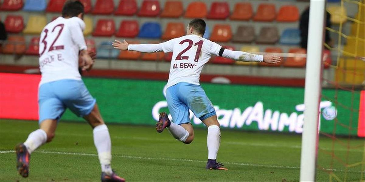 Bero gólom rozhodol o výhre Trabzonsporu nad Kayserisporom