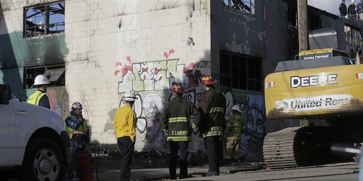 Požiar v umeleckom centre v Oaklande mohla spôsobiť chladnička
