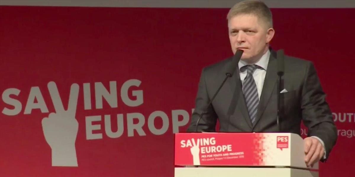 VIDEO Fico to v Prahe natrel európskym socialistom: Je čas skončiť s politickou korektnosťou