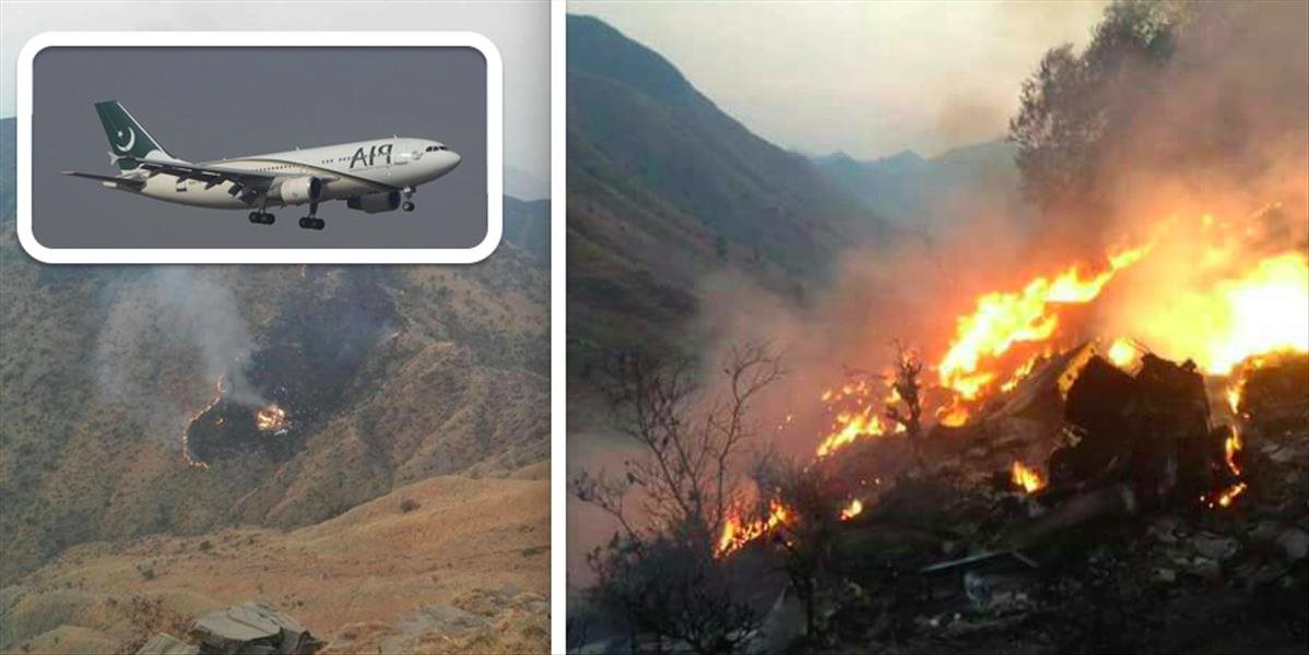 FOTO V Pakistane sa zrútilo lietadlo: Telá sú úplne spálené, nikto neprežil