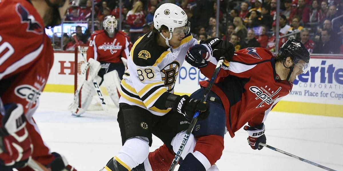 NHL: Chárov Boston prehral vo Washingtone v predĺžení