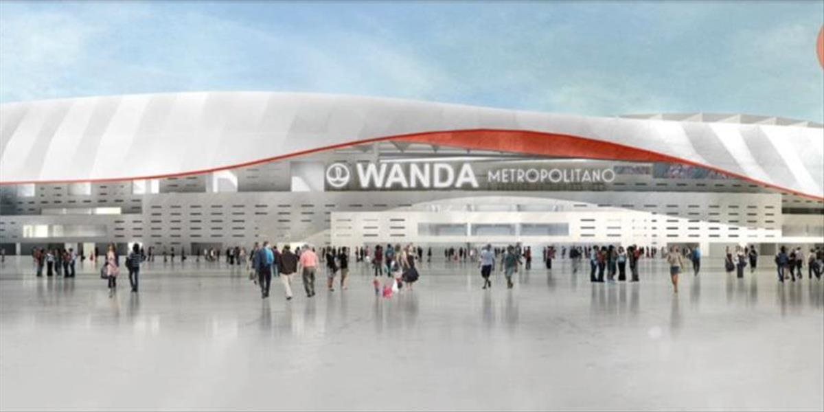 Nový štadión Atletica Madrid ponesie názov Wanda Metropolitano