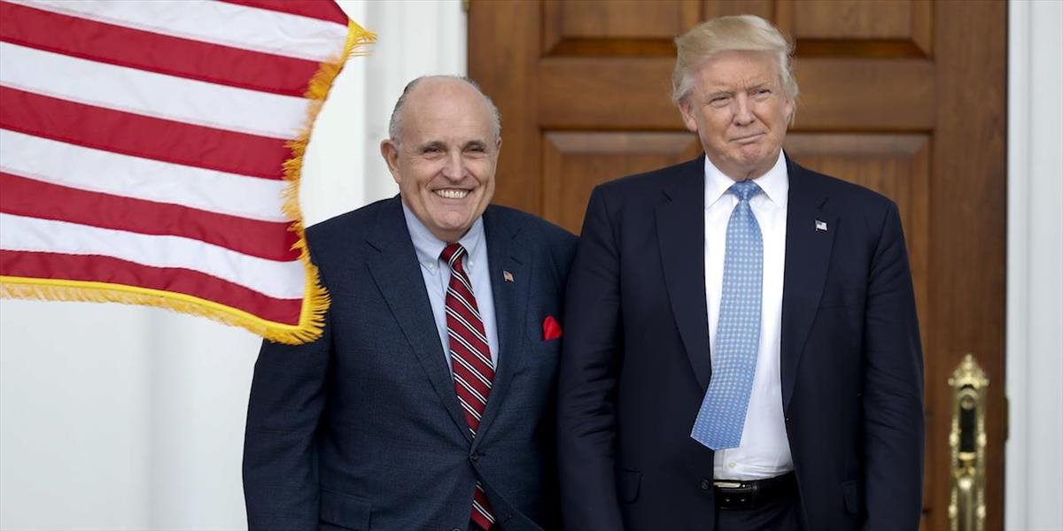Bývalý newyorský starosta Giuliani nechce byť členom Trumpovej vlády