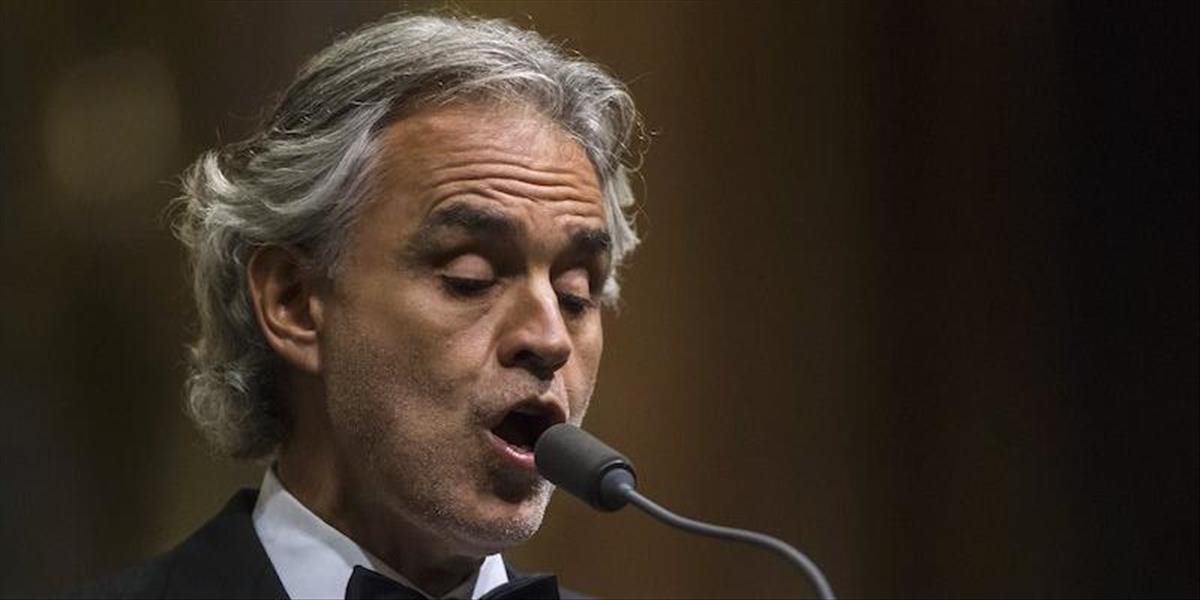 Andrea Bocelli vystúpi v novembri v Bratislave