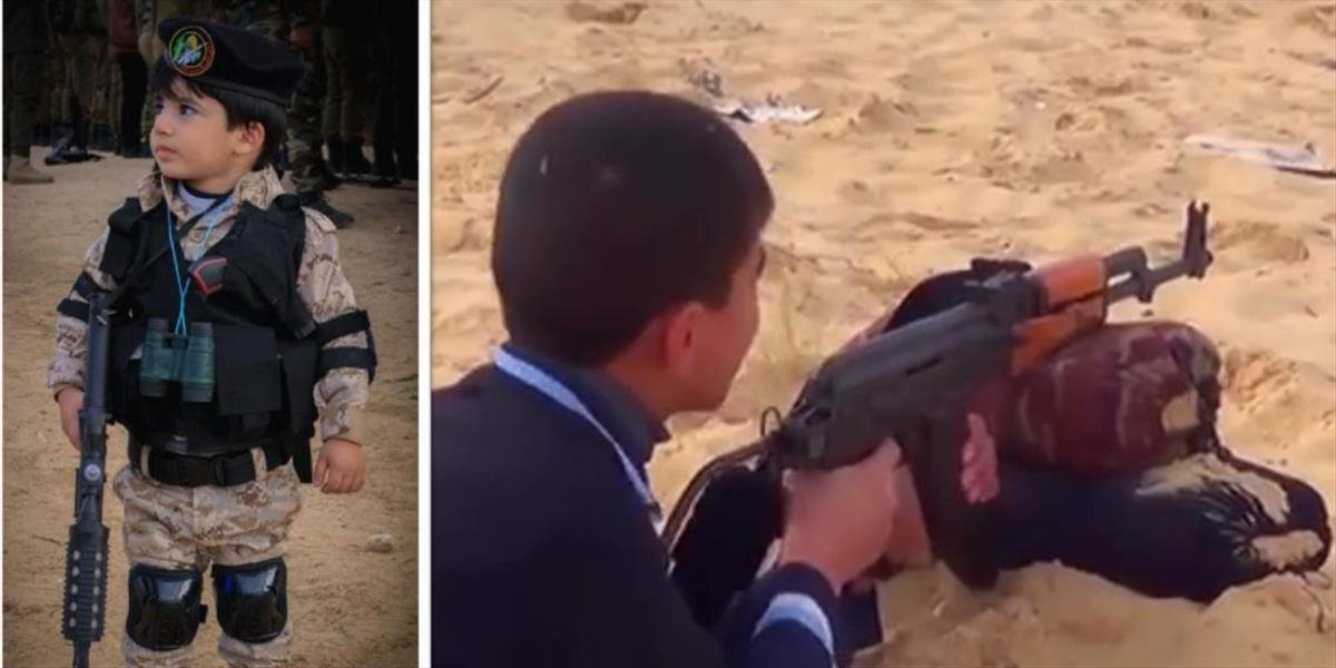VIDEO Teroristi z Hamasu učia deti zabíjať, tvrdý tréning a vymývanie mozgov