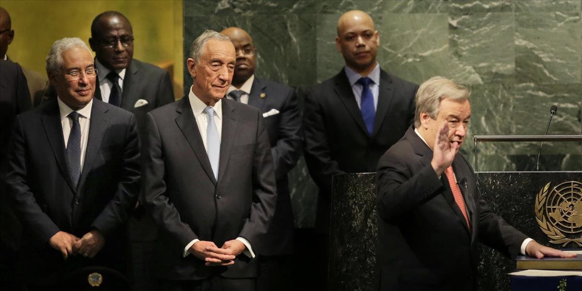 António Guterres dnes zložil sľub ako nový generálny tajomník OSN