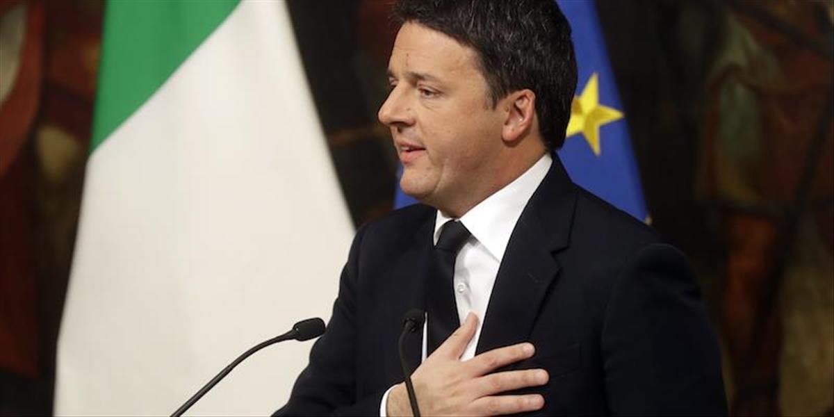Renzi očakáva predčasné voľby na budúci rok v júni