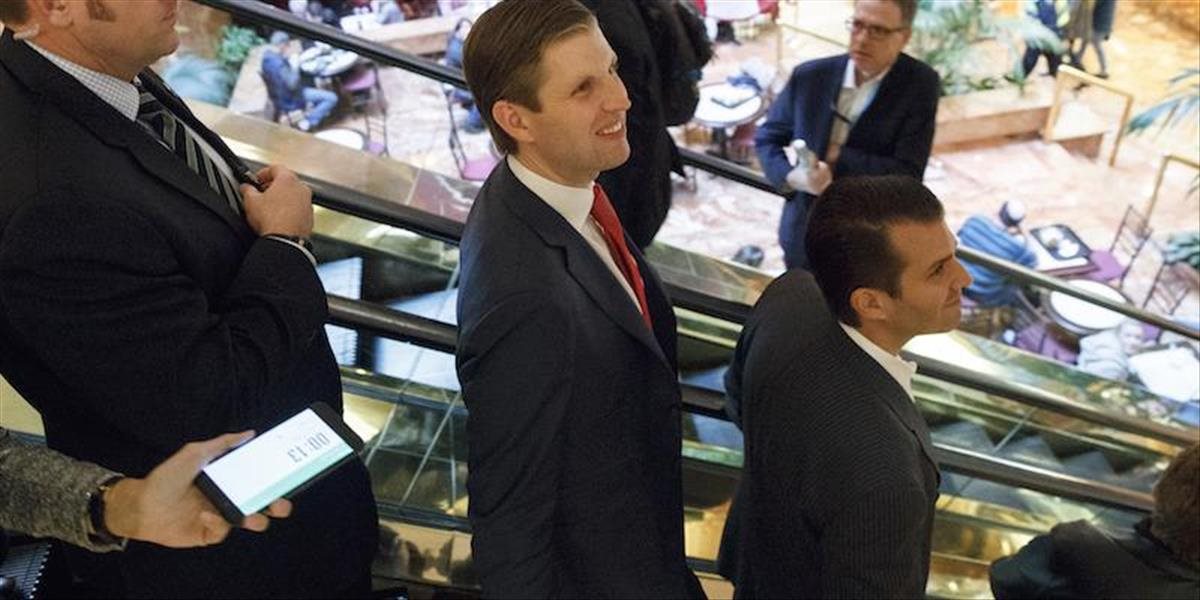 Trumpovo podnikanie prevezmú ešte pred nástupom do funkcie jeho dvaja synovia