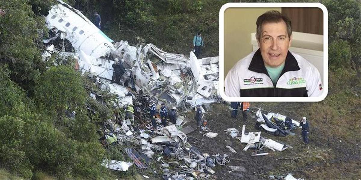 Novinár, ktorý prežil pád lietadla v Kolumbii: Nikto nám nepovedal, aby sme si zapli pásy