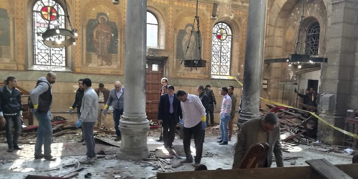 Egyptská polícia pozná muža, ktorý naplánoval útok na koptský chrám