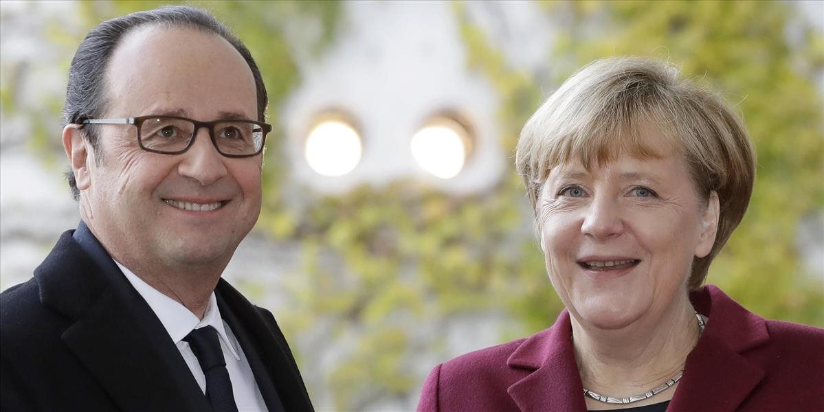 Merkelová a Hollande trvajú na plnení minských dohôd, hrozia predĺžením sankcií voči Rusku