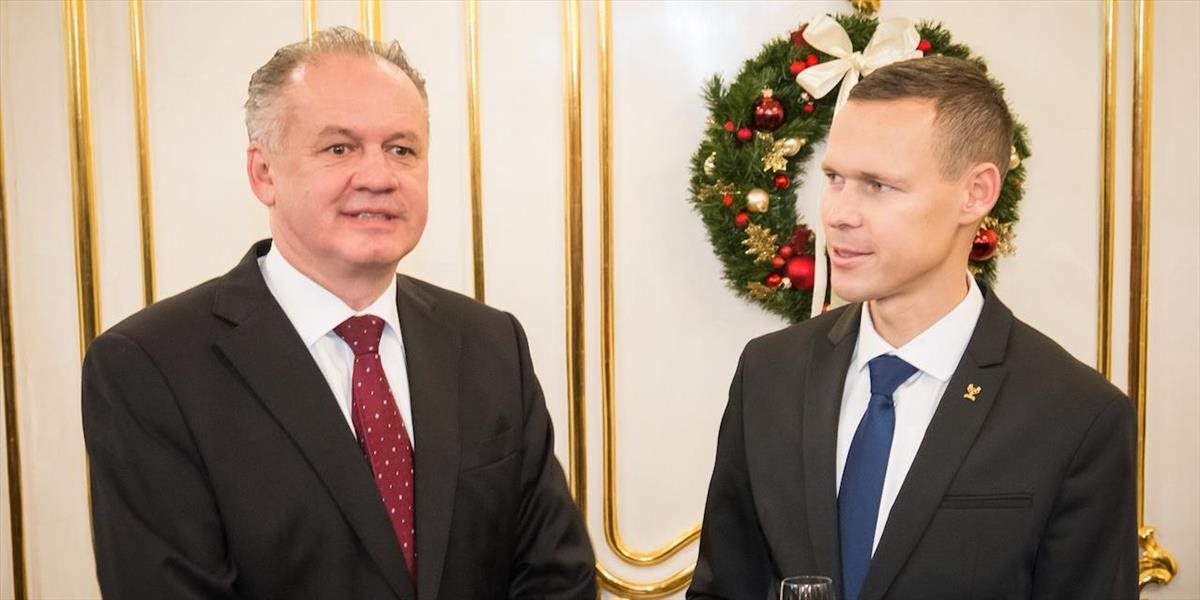 FOTO Kiska prijal medailistov z Ria: Ste vzory pre našu spoločnosť