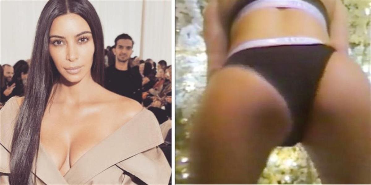 VIDEO Kim Kardashian sa vracia na sociálne siete s pikantnými zábermi