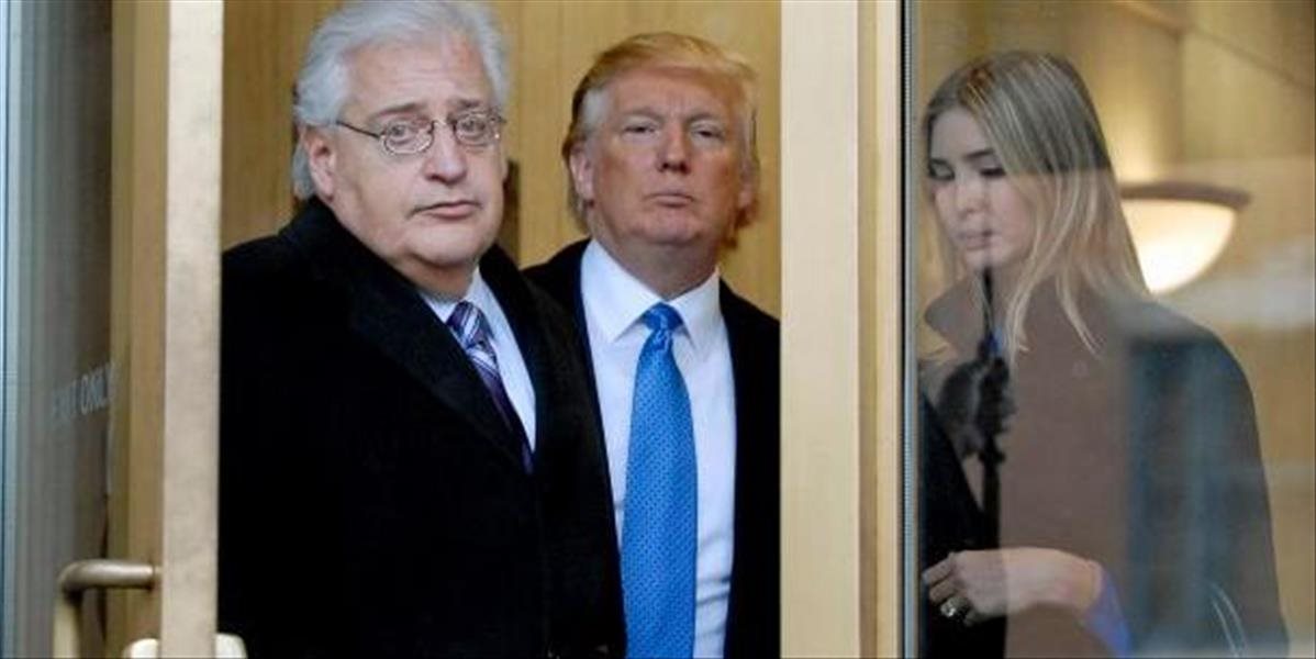 Veľvyslancom Spojených štátov v Izraeli má byť Trumpov poradca David Friedman