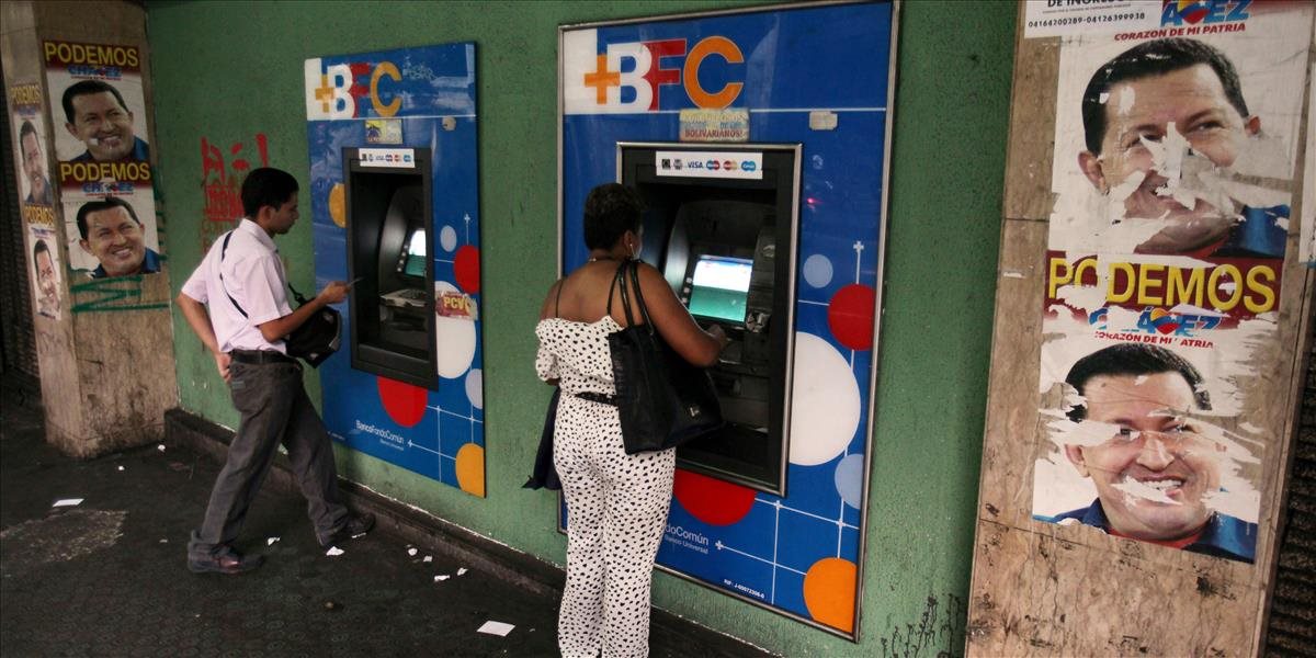 Venezuela po menovej reforme zostala bez obeživa, bankomaty sú mimo prevádzky
