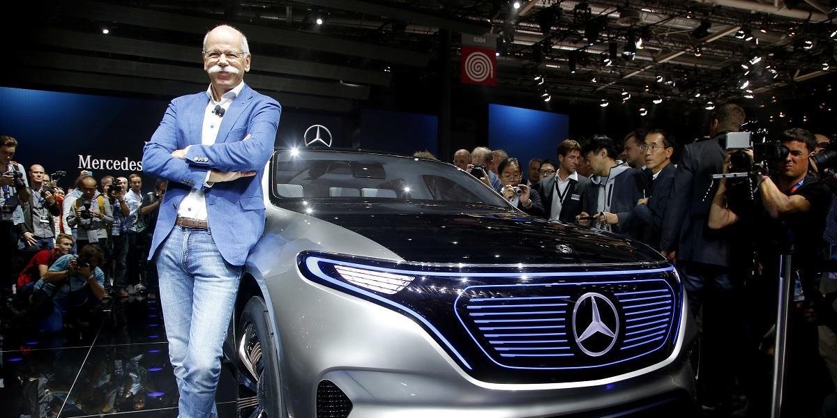 Šéf Daimleru pochybuje o prínose prémie pre odbyt elektromobilov