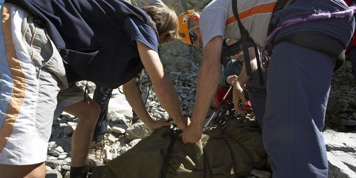 Záchranári asistovali pri nájdení telesných pozostatkov v Slovenskom raji