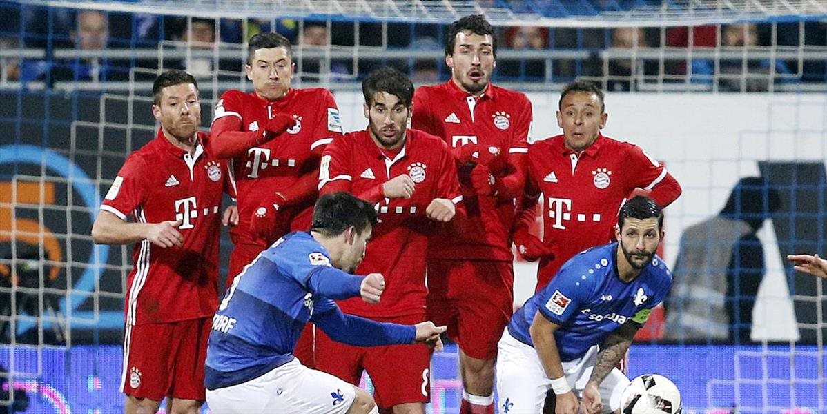 Bayern Mníchov zdolal Darmstadt a opäť vedie nemeckú ligu