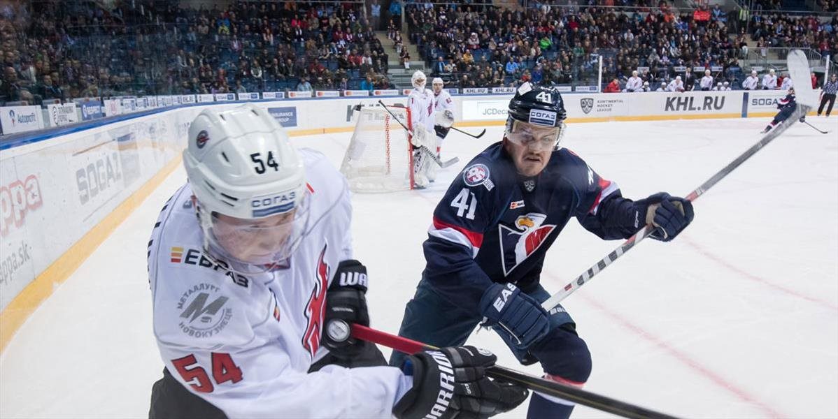 KHL: Slovan proti Ufe s doliečenými hráčmi