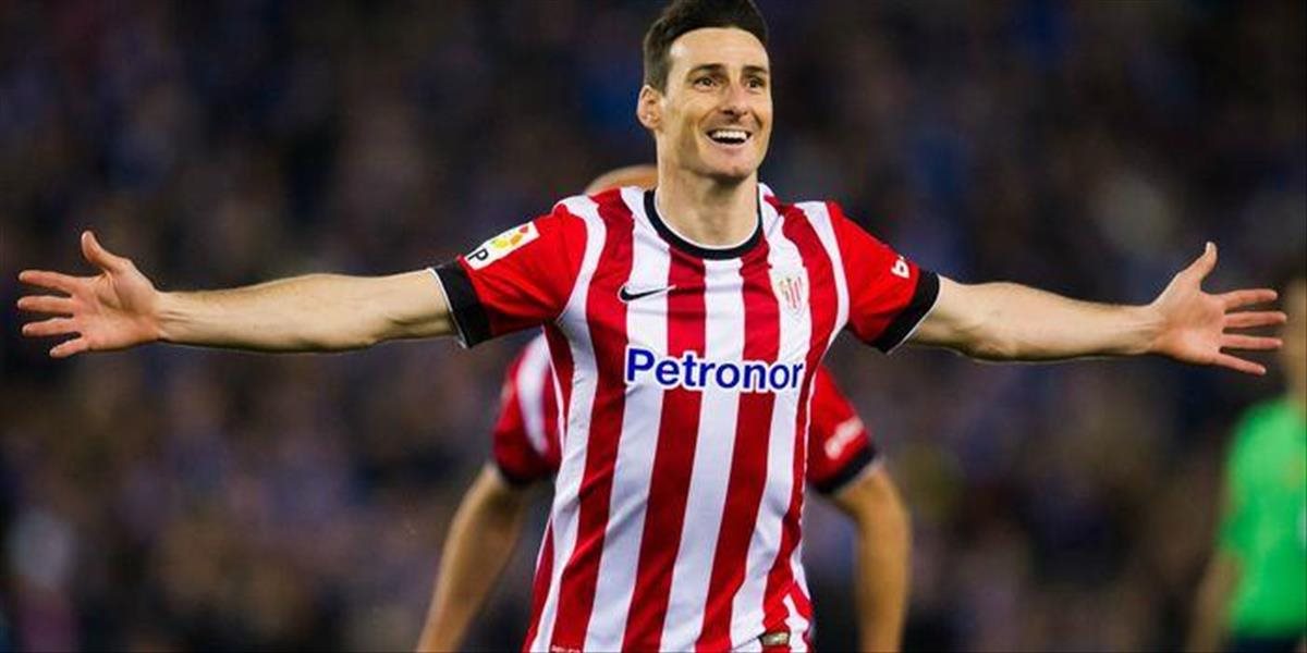 Veterán Aduriz zostáva v Bilbau do júna 2018, odstupné 40 miliónov
