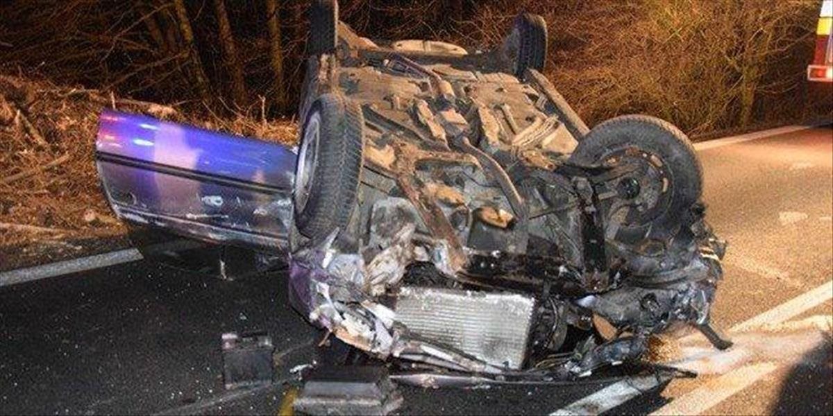 FOTO Pri Krupine zahynul 18-ročný vodič, počas decembra je to už štvrtá obeť