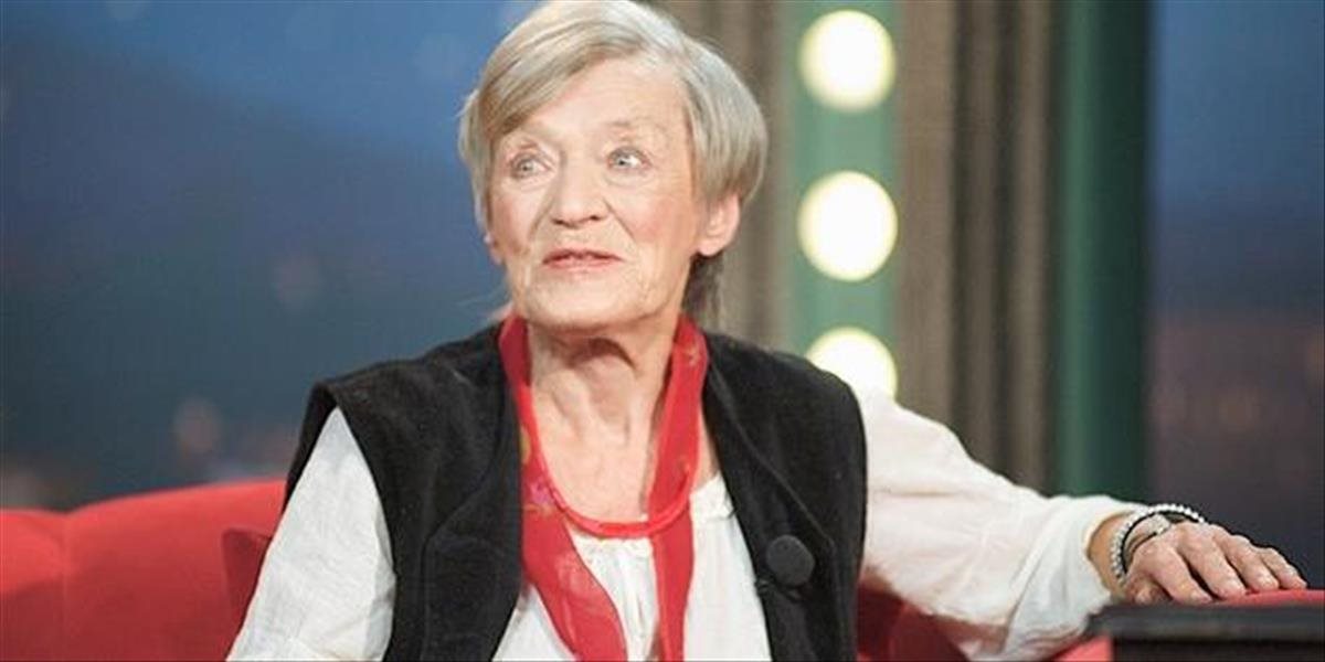 Vo veku 93 rokov zomrela česká herečka Luba Skořepová