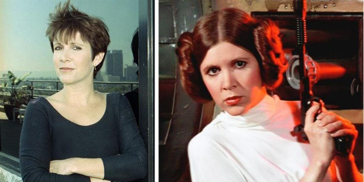 Zomrela herečka Carrie Fisherová známa ako princezná Leia z Hviezdnych vojen: Dostala infarkt v lietadle