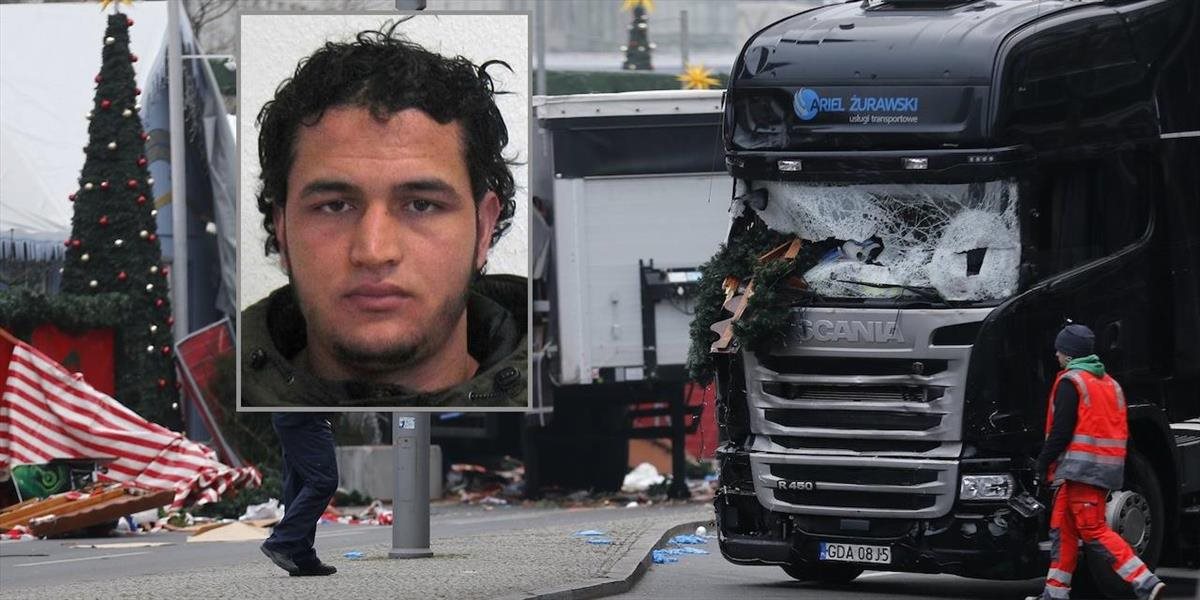 VIDEO Terorista Amri napísal tesne pred útokom v Berlíne odkaz