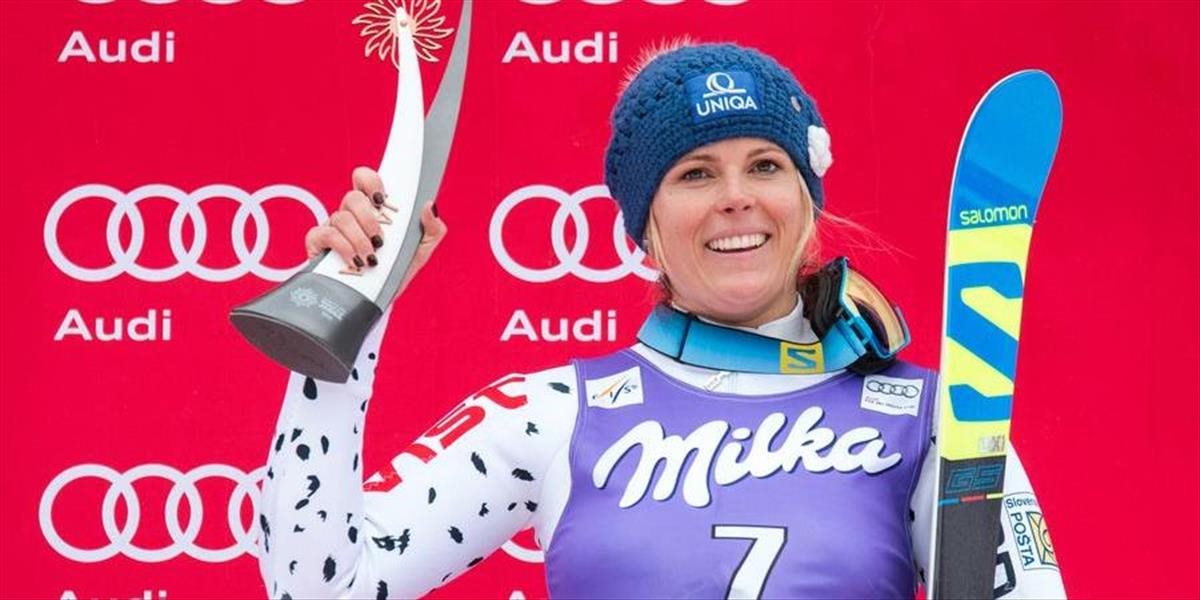 Lyžiarka Zuzulová je po 1.kole Svetového pohára tesne za Shiffrinovou