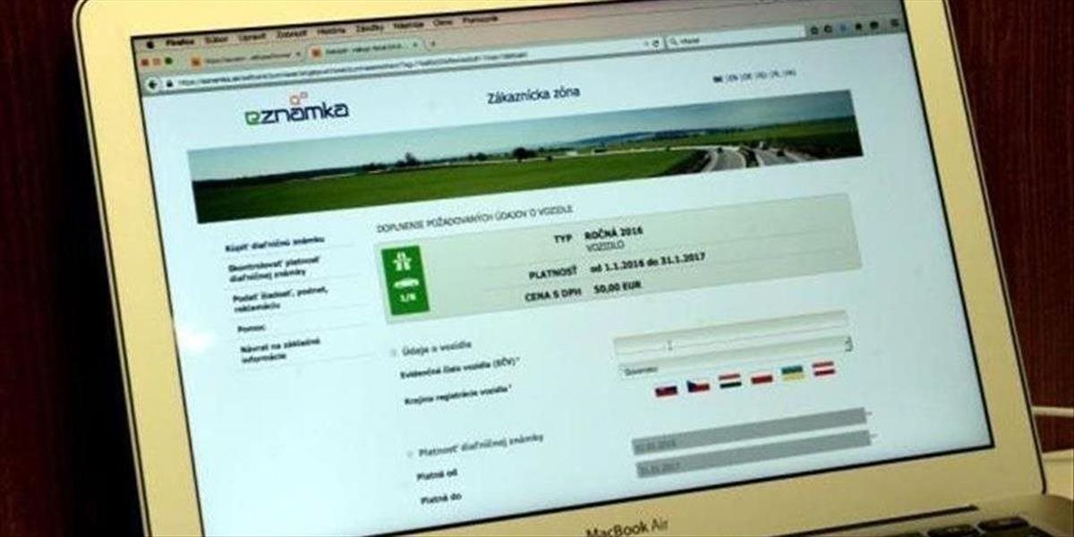 Elektornickú diaľničnú známku si možno kúpiť aj na vyše 430 obchodných miestach
