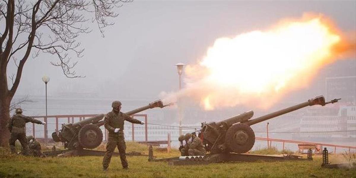 Vojaci vypália na Nový rok 20 delostreleckých sálv