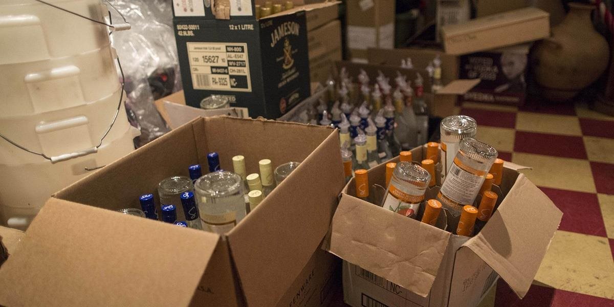 V Rusku prekvitá čierny trh s vodkou