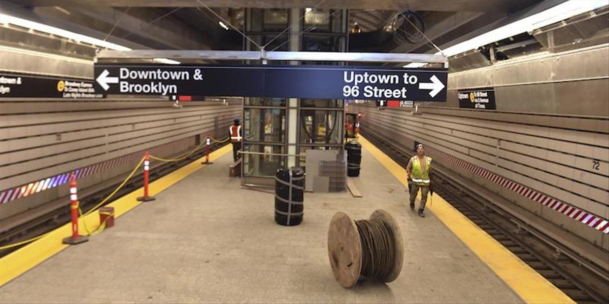 VIDEO V New Yorku otvorili prvú časť novej linky metra Second Avenue
